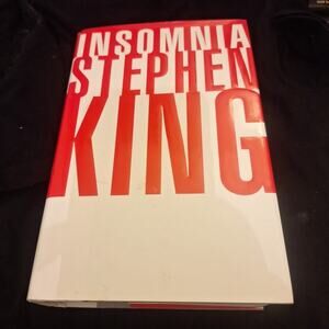 Stephen King Insomnia Hardcover Book Dust Jacket Printed In 1994